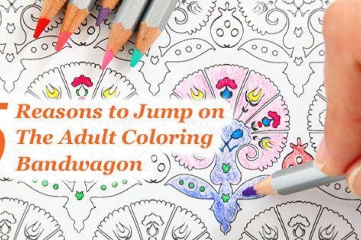 5 Reasons You Should Buy An Adult Coloring Book