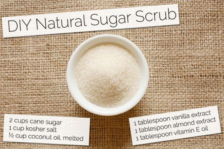 DIY Natural Sugar Scrub