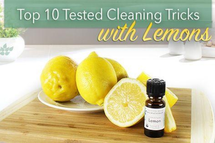 Top 10 Tested Cleaning Tricks with Lemons